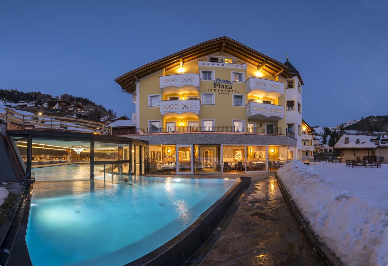 Alpenhotel Plaza Santa Cristina Val Gardena Exteriör bild